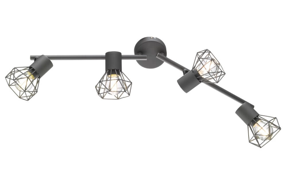Trendy ceiling spotlight Ran 4-light