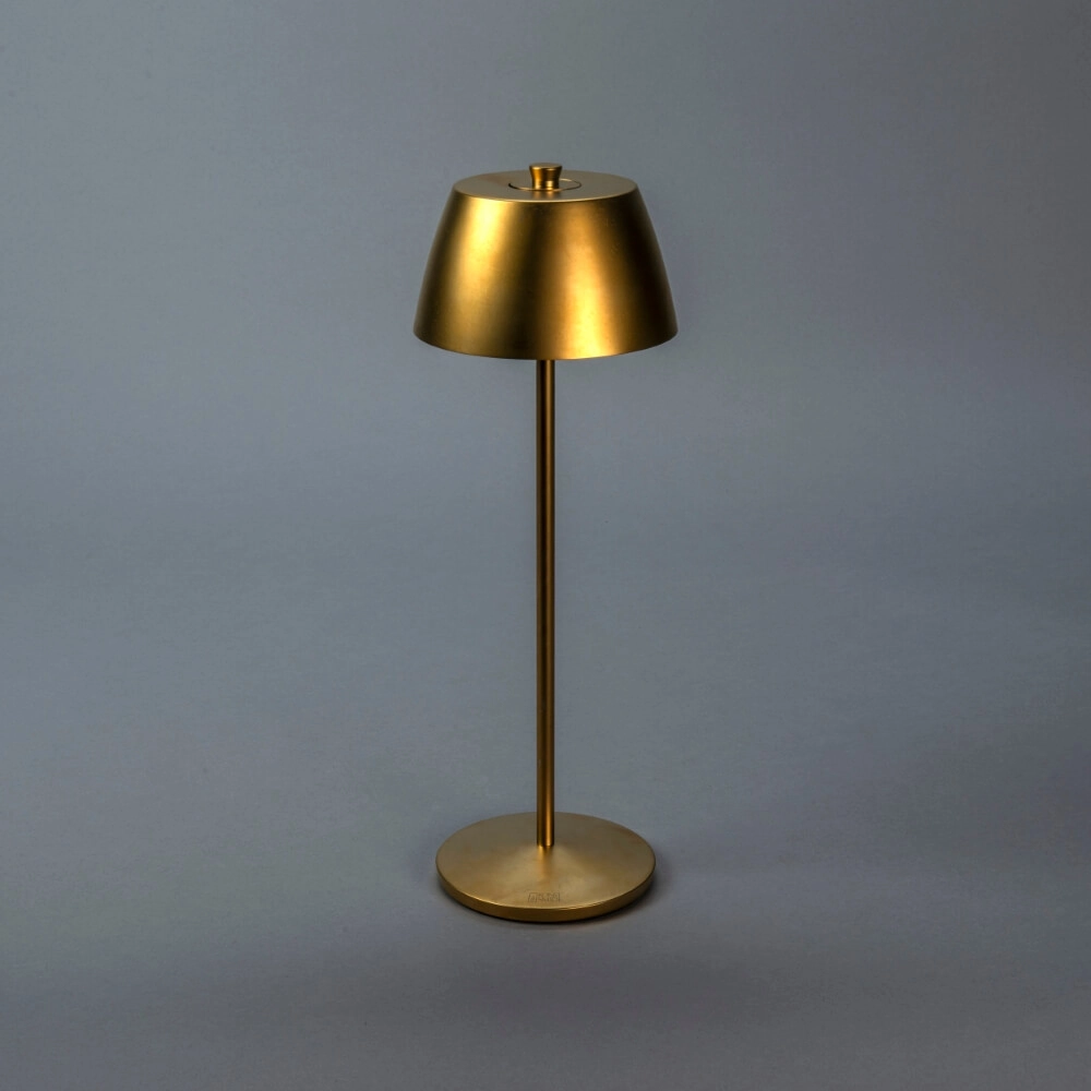 Rechargeable table lamp Eze gold