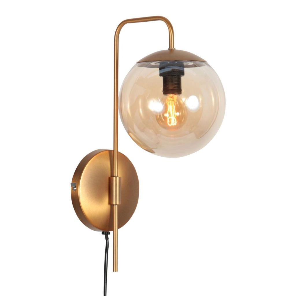 Wall lamp Bollique bronze