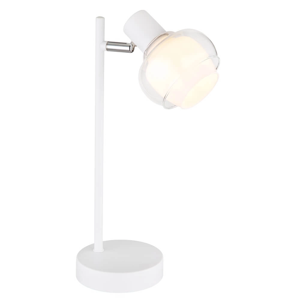 White table lamp Tokki ankle