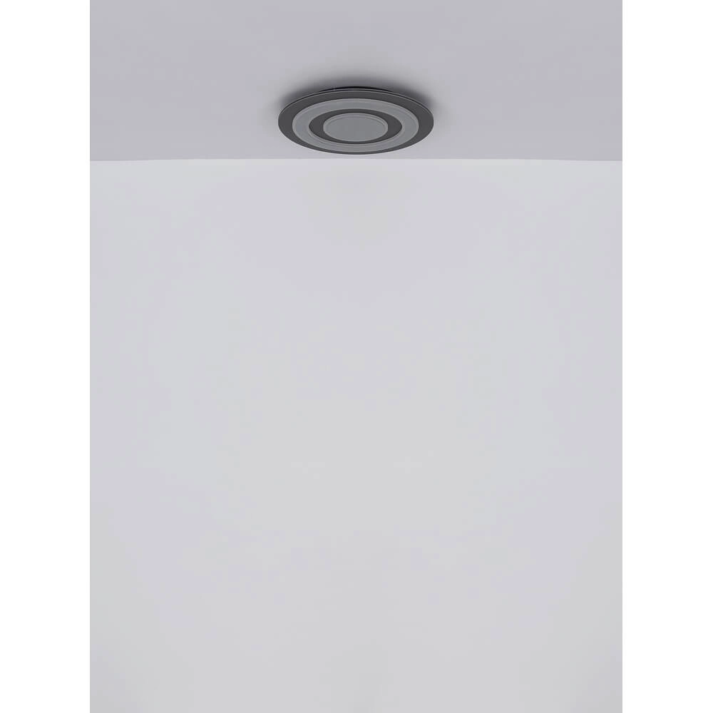 Ceiling lamp Jayden Ø 48cm black Globo 9007371475285