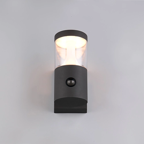 Wall lamp Tagus anthracite with sensor Trio 4017807686821