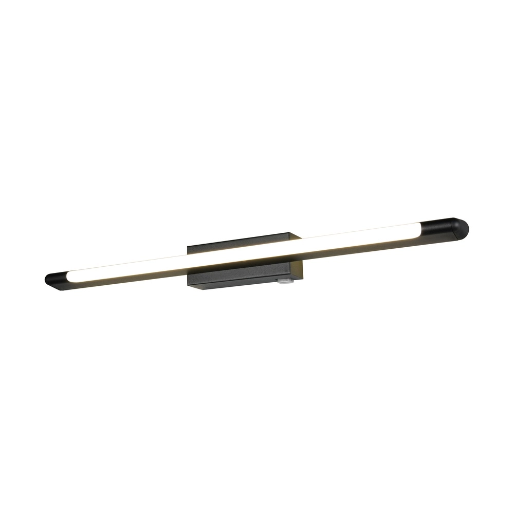 Mirror lamp Alberto black 71cm