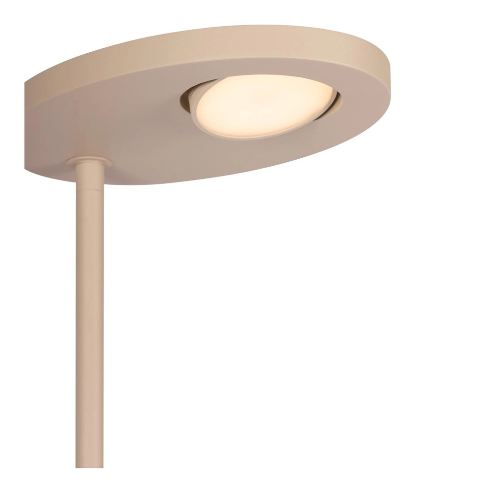 Reading lamp Ortolan sand brown Lucide 5411212032270