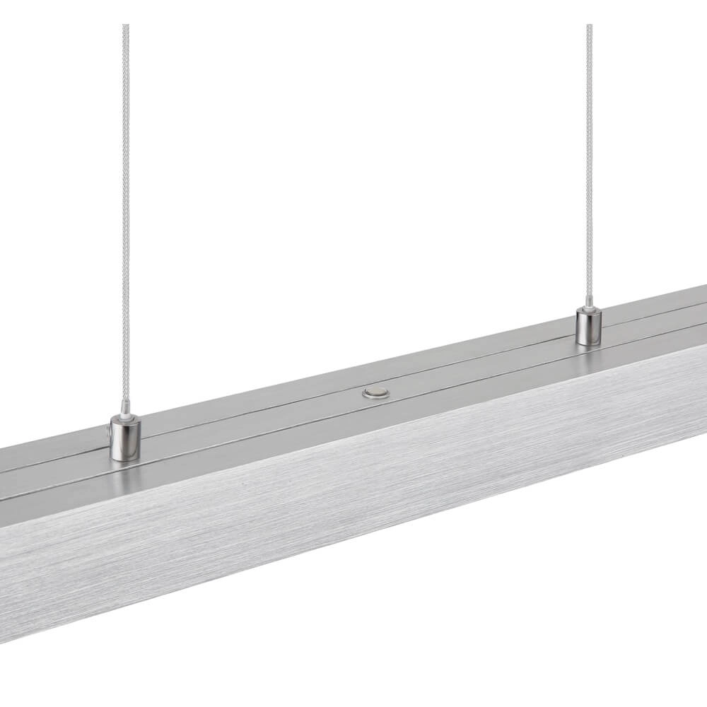Design pendant lamp Ethan 150cm brushed Globo 9007371474233