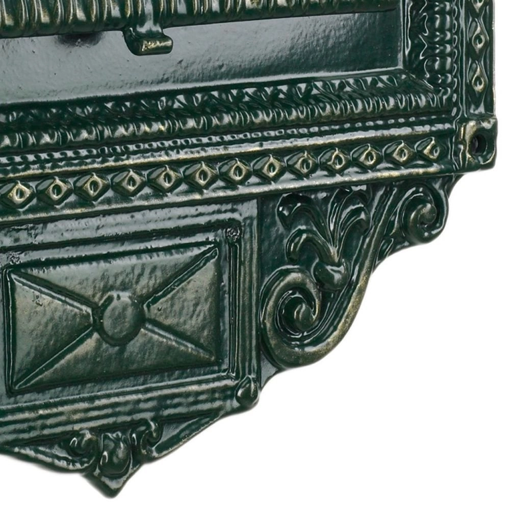Nostalgic mailbox Postplate B3 wall plate - black KS Verlichting 8714732170345