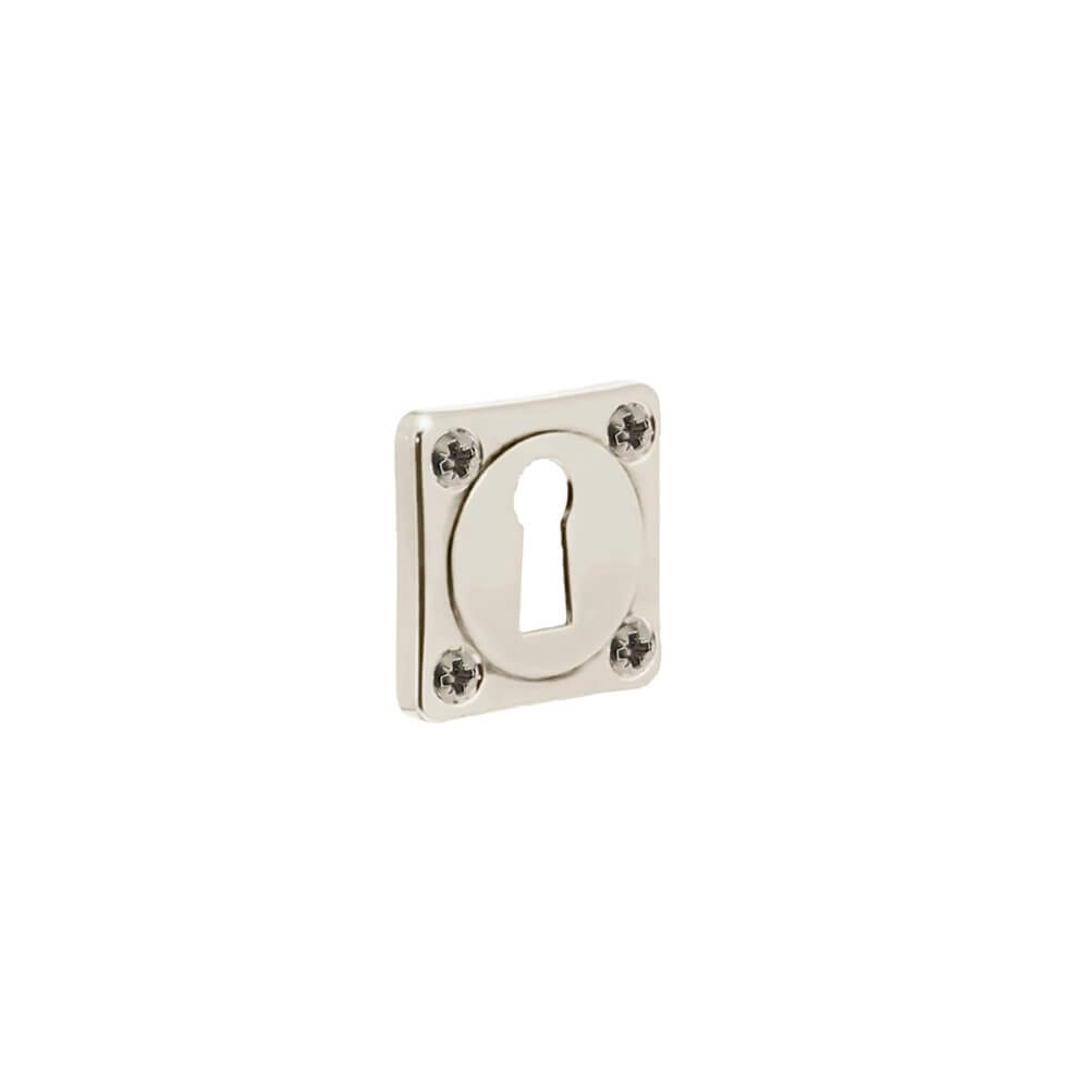 Key rosette Basic nickel