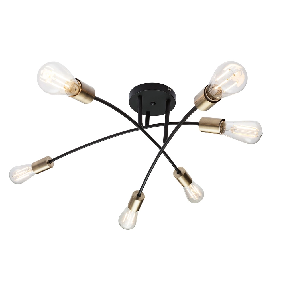 Ceiling lamp Sarini Black Globo 9007371377688