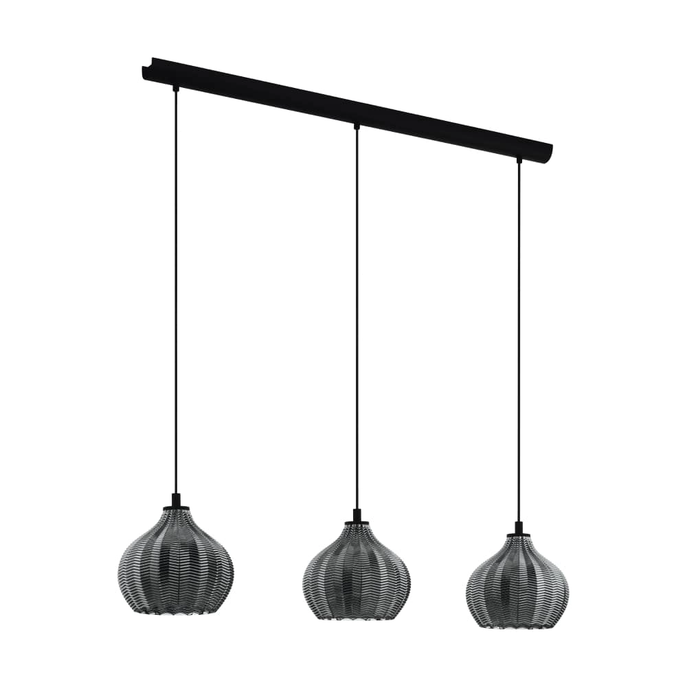 3-light glass pendant light Tamallat
