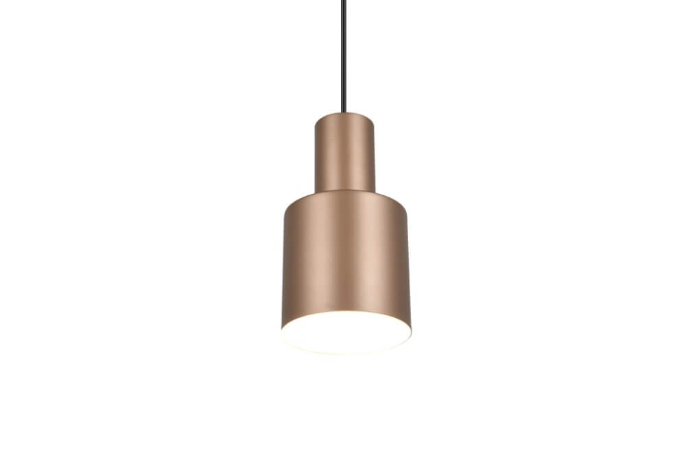 Red copper pendant Agudo Ø 12cm Trio 4017807613797