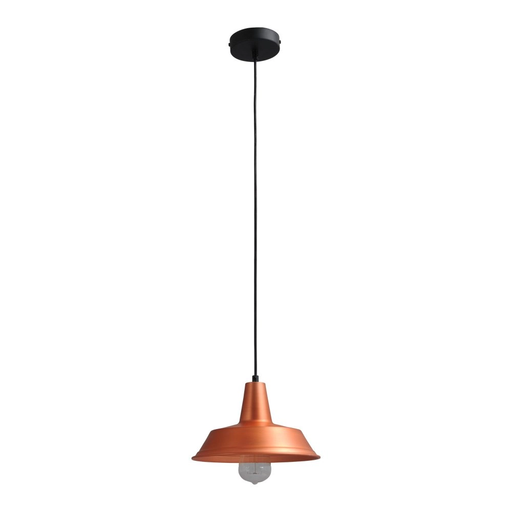 Pendant lamp Industria 25 red copper with black Masterlight 8718121237602