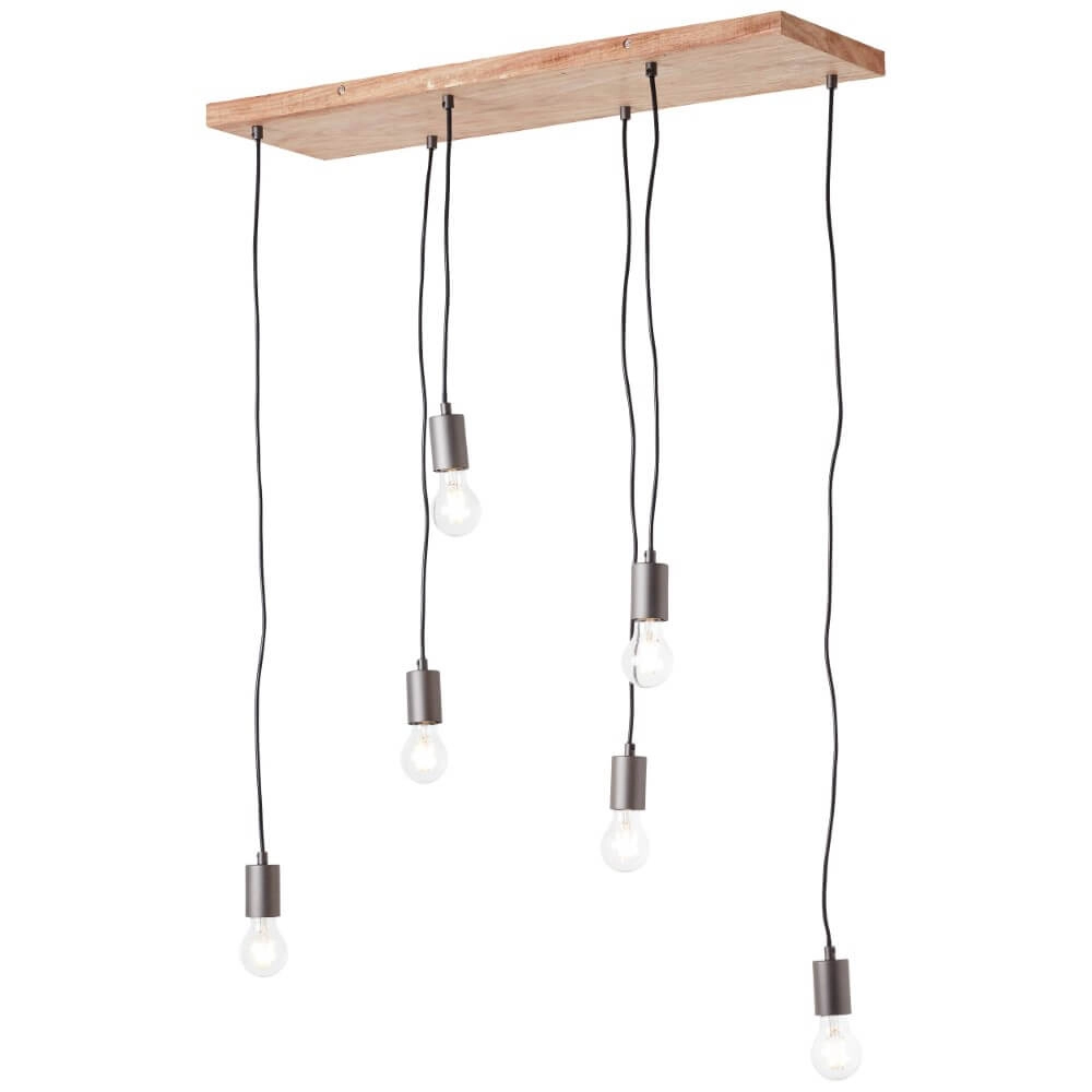 6-light hanging lamp Rustik Brilliant 4004353396595