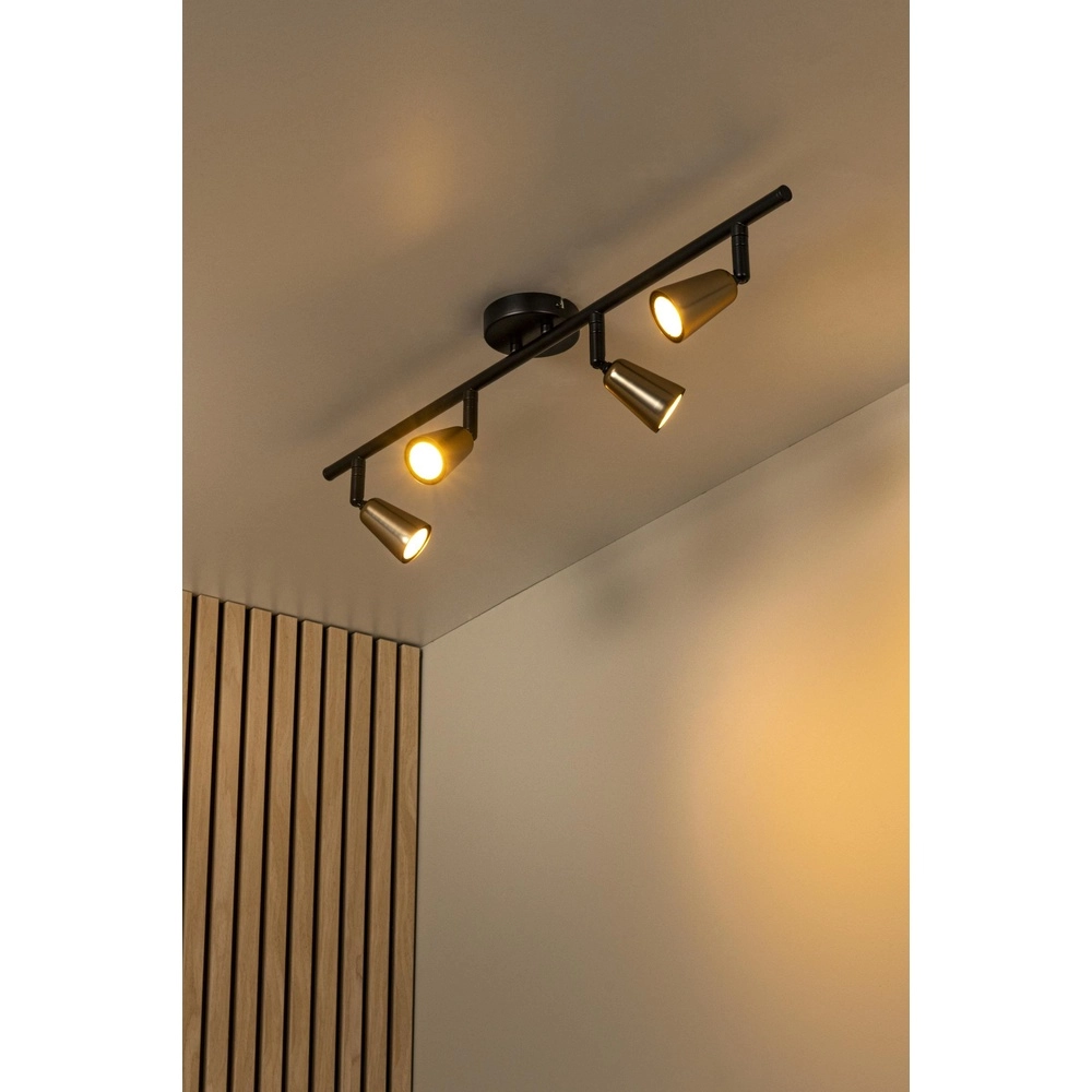 Ceiling spotlight Tiana 4-light champagne Lucide 5411212650382