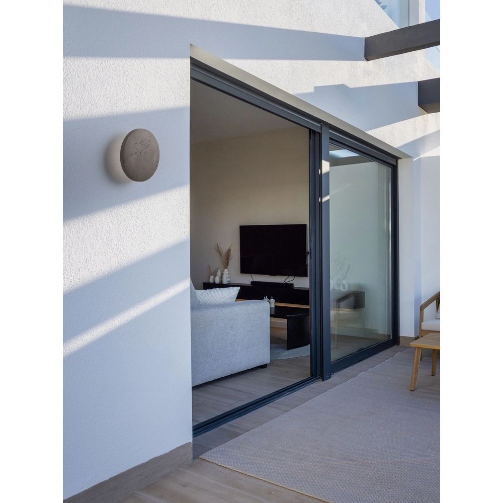 Wall lamp Cerler Grey Stone