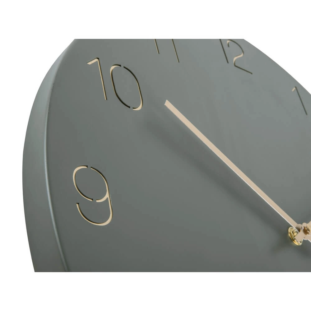 Wall clock Charm green - Ø 40cm Karlsson 8714302692024