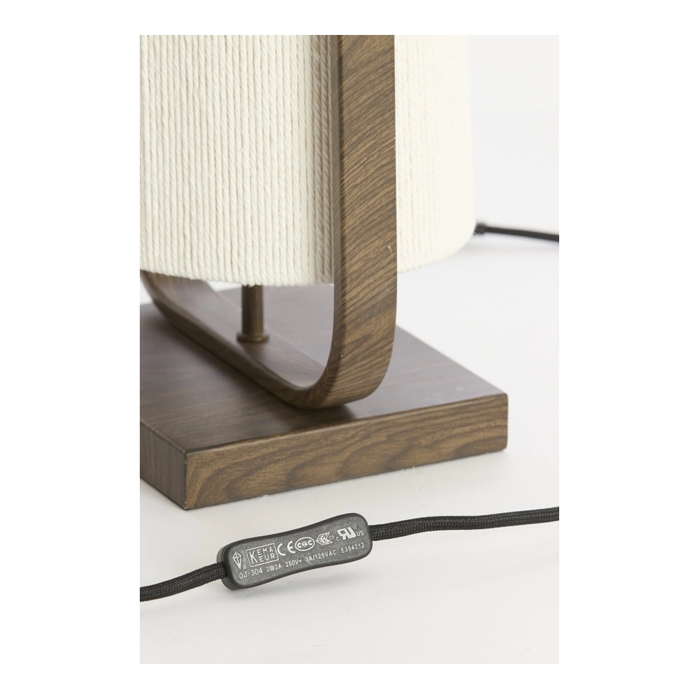 Table lamp Lecce 22.5cm dark Light & Living 8717807837518