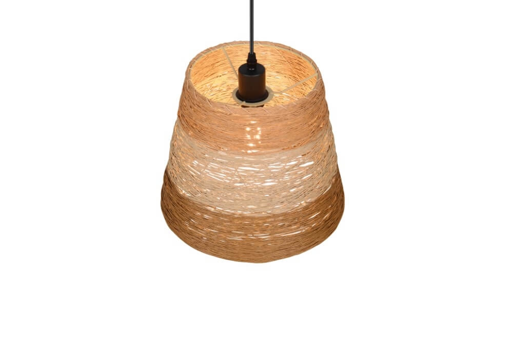 Paper pendant lamp Joeline Ø 30cm Trio 4017807637267