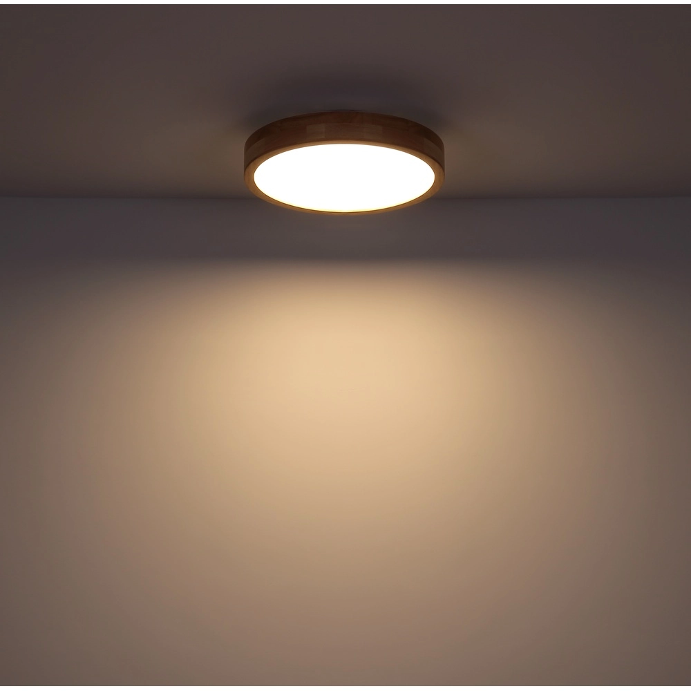 Wooden ceiling light Rainer Scandinavian Ø 40cm Globo 9007371395279
