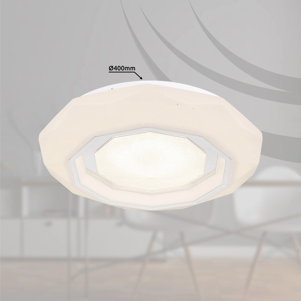 Modern ceiling light Hokki white Globo 9007371445967