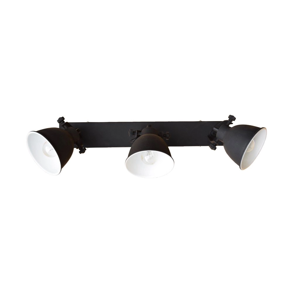 Ceiling spot Industrial 3-light black