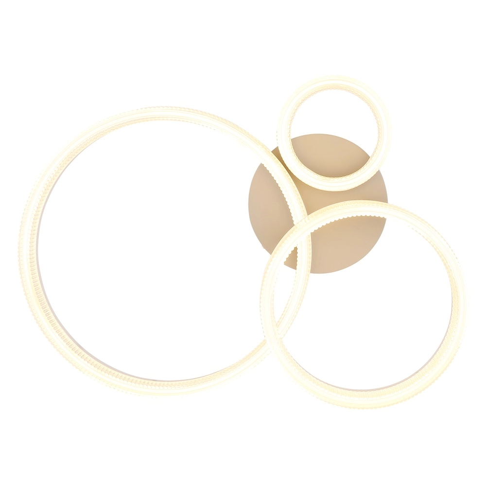 Modern ceiling lamp Zara sand brown 51cm Globo 9007371579068