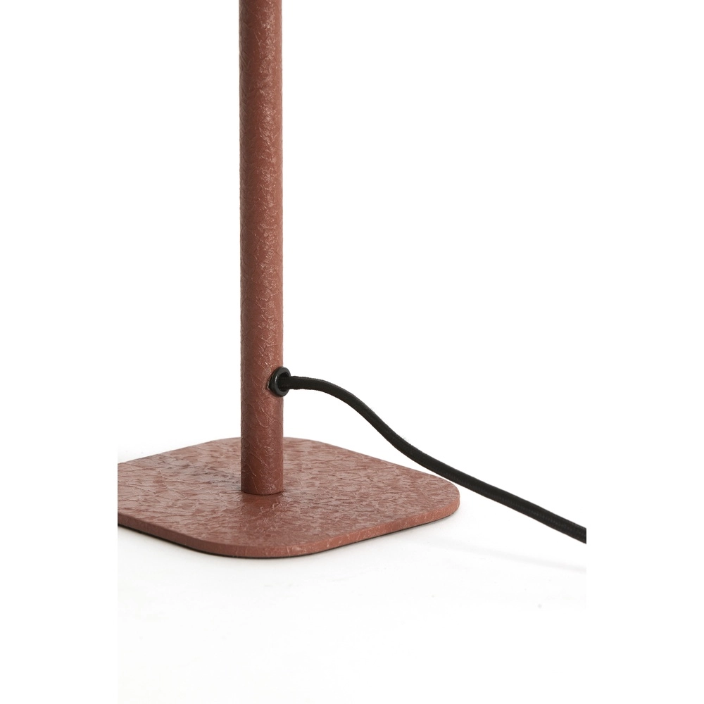 Bedside Lamp Elenie 13x13cm - matte dark orange Light & Living 8717807818692