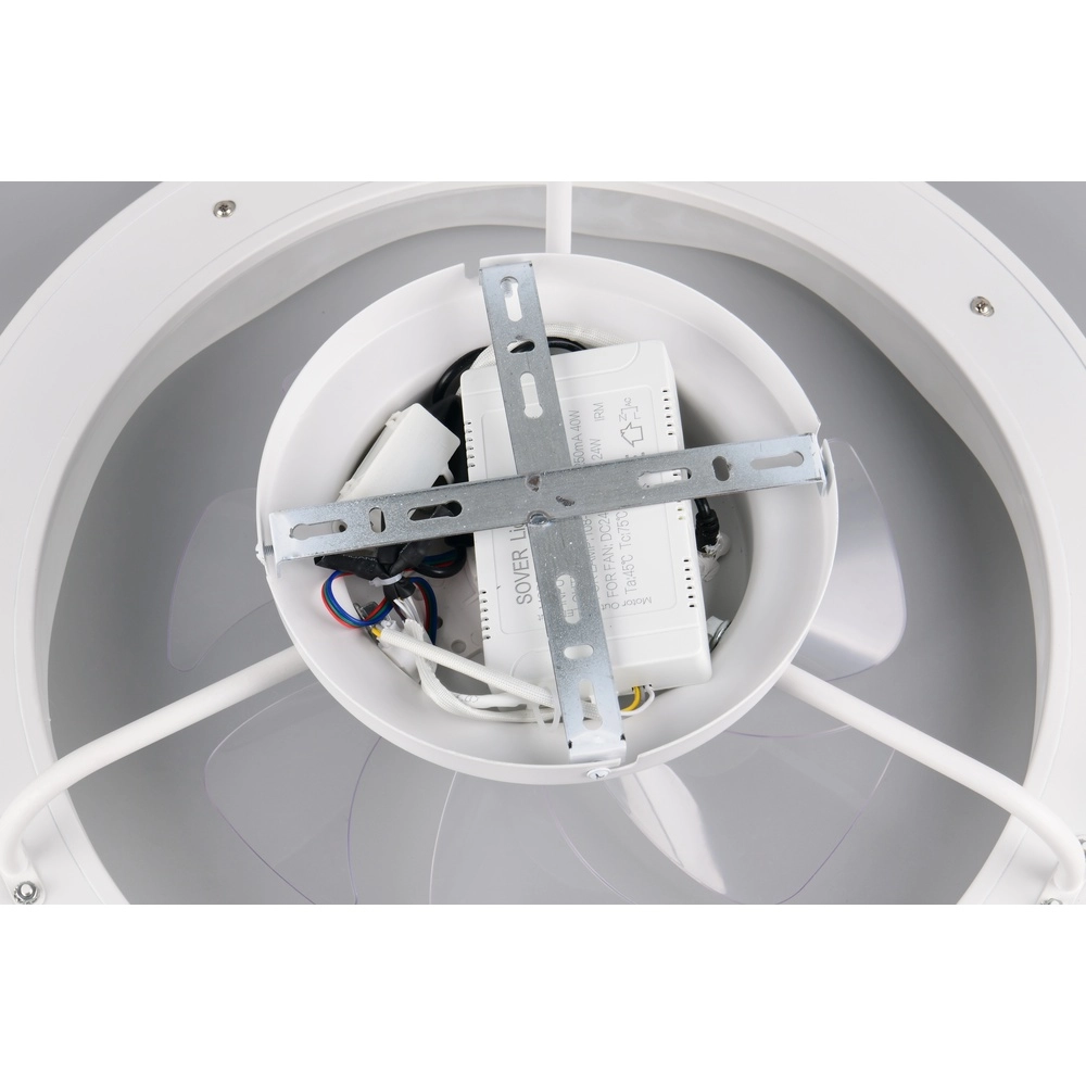 White fan Skaulo design Ø 50cm Trio 4017807698831