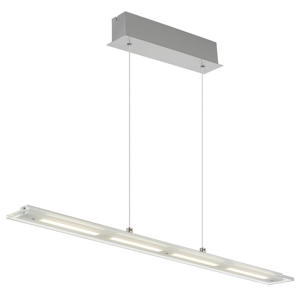 Pendant lamp Novak nickel 88cm Globo 9007371586028