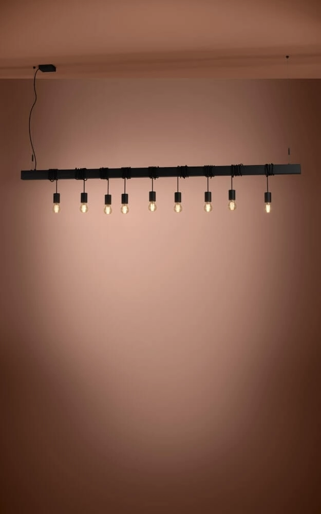 Black hanging lamp Townshend-B 9 lights Stars of Light 9002759399399