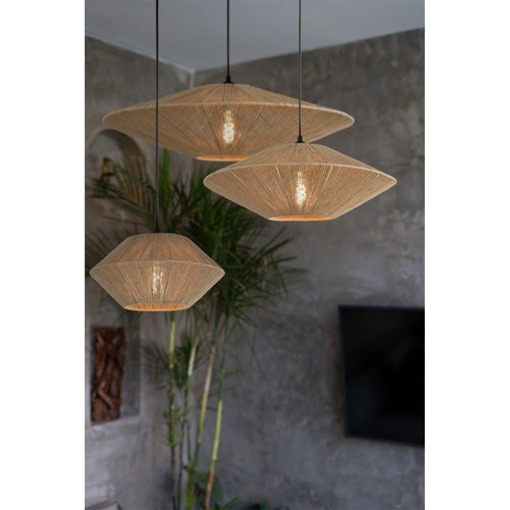 Japandi pendant lamp Bicono Ø 35cm Masterlight 8718121352732