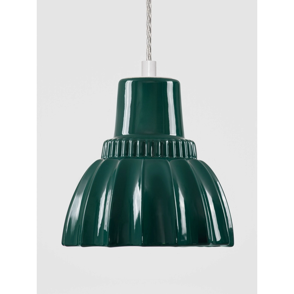 Pendant lamp Picco white with green Lyora 5212017495396