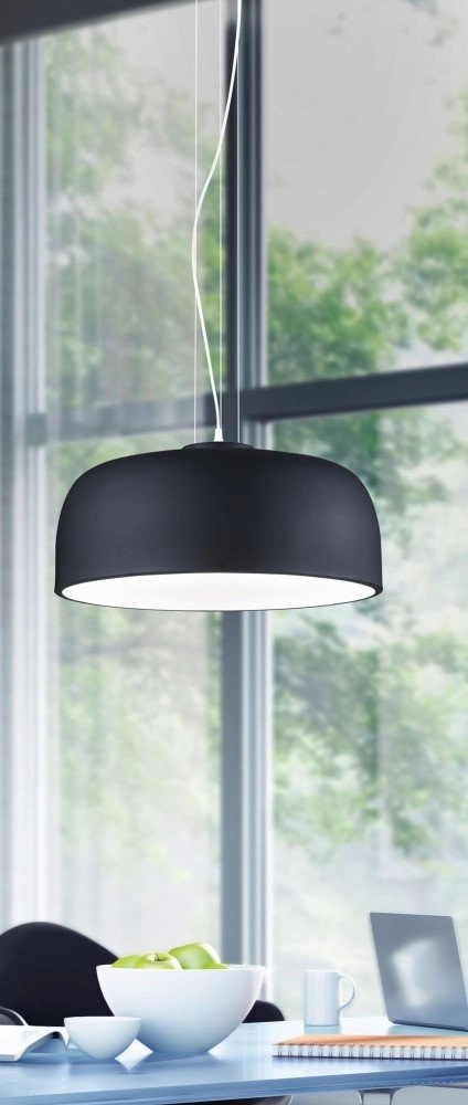 Ceiling spot Baron 52cm black Trio 4017807387698