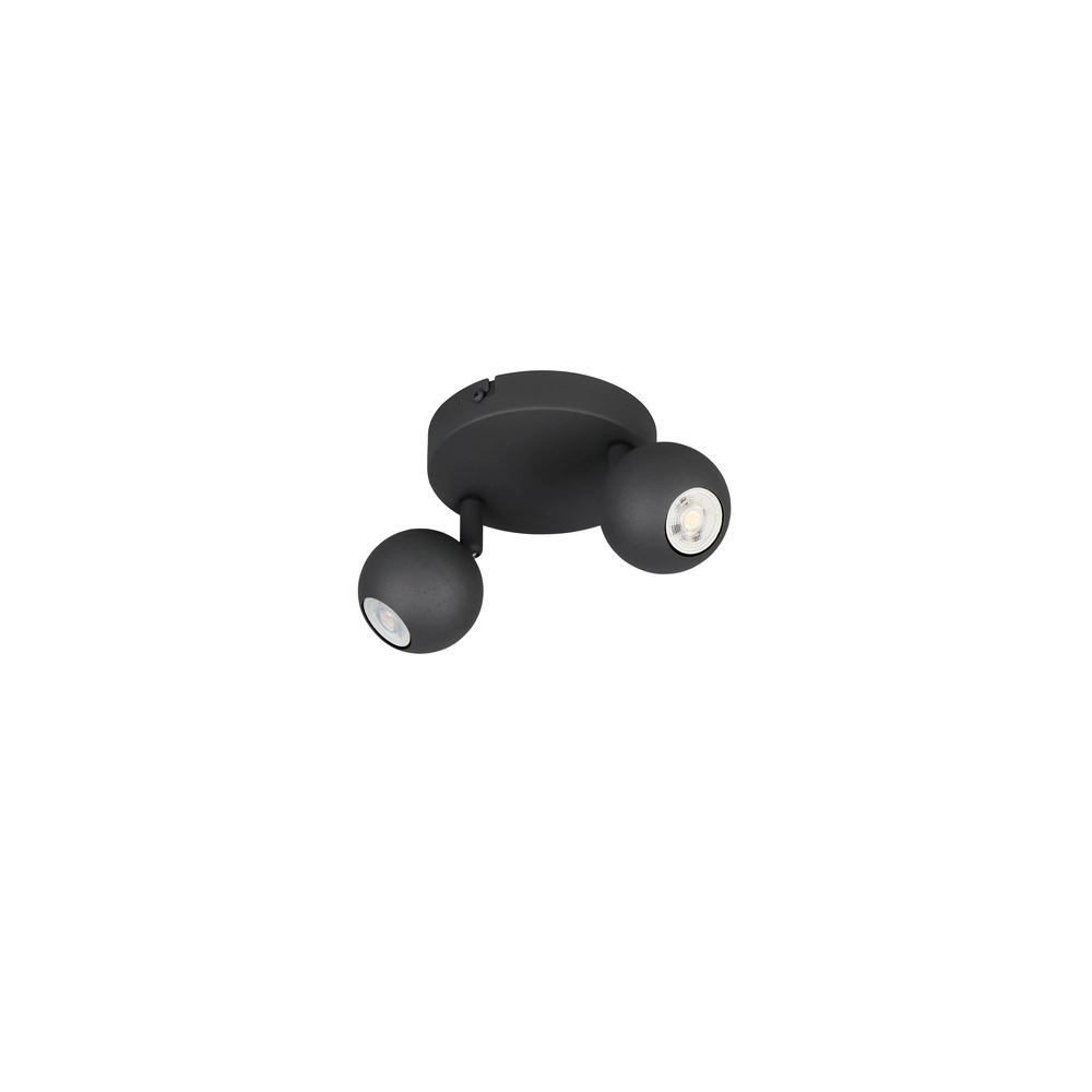 Surface-mounted spot Enaro 2-light anthracite