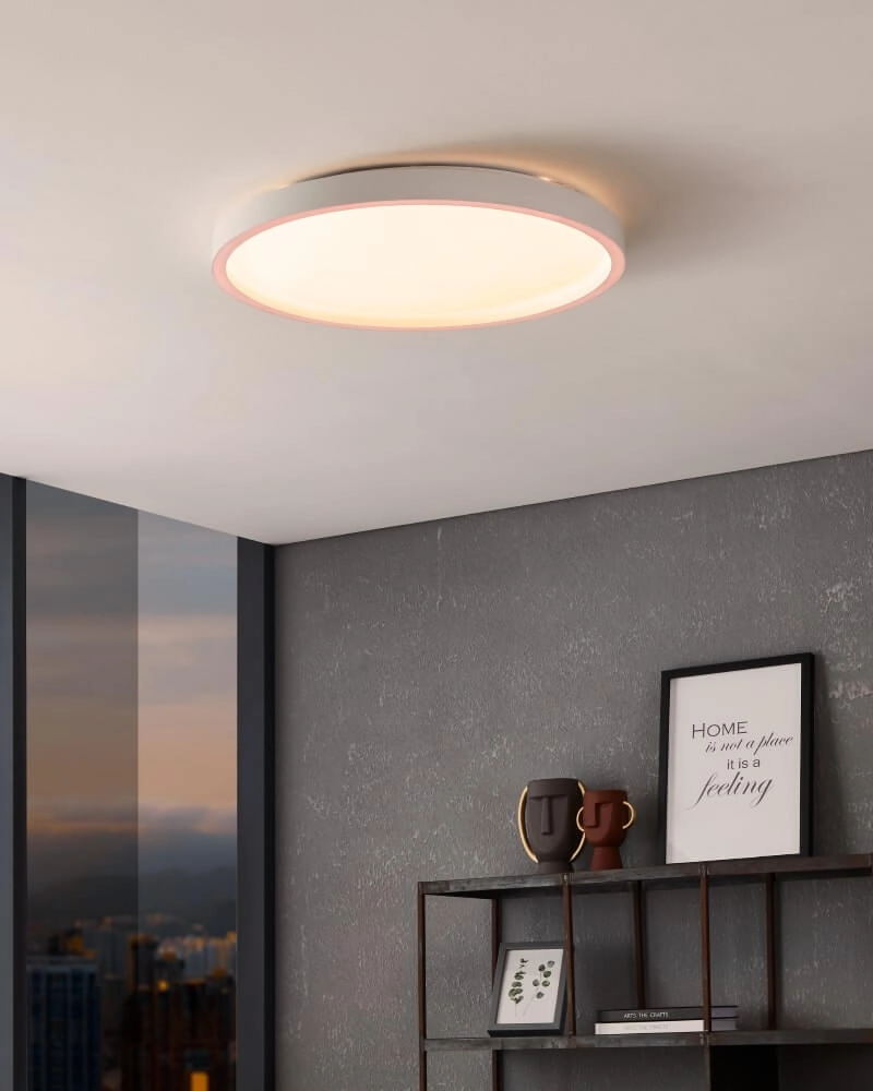 Ceiling lamp Zigbee Montemorelos-Z Ø 57cm white Eglo 9008606243822