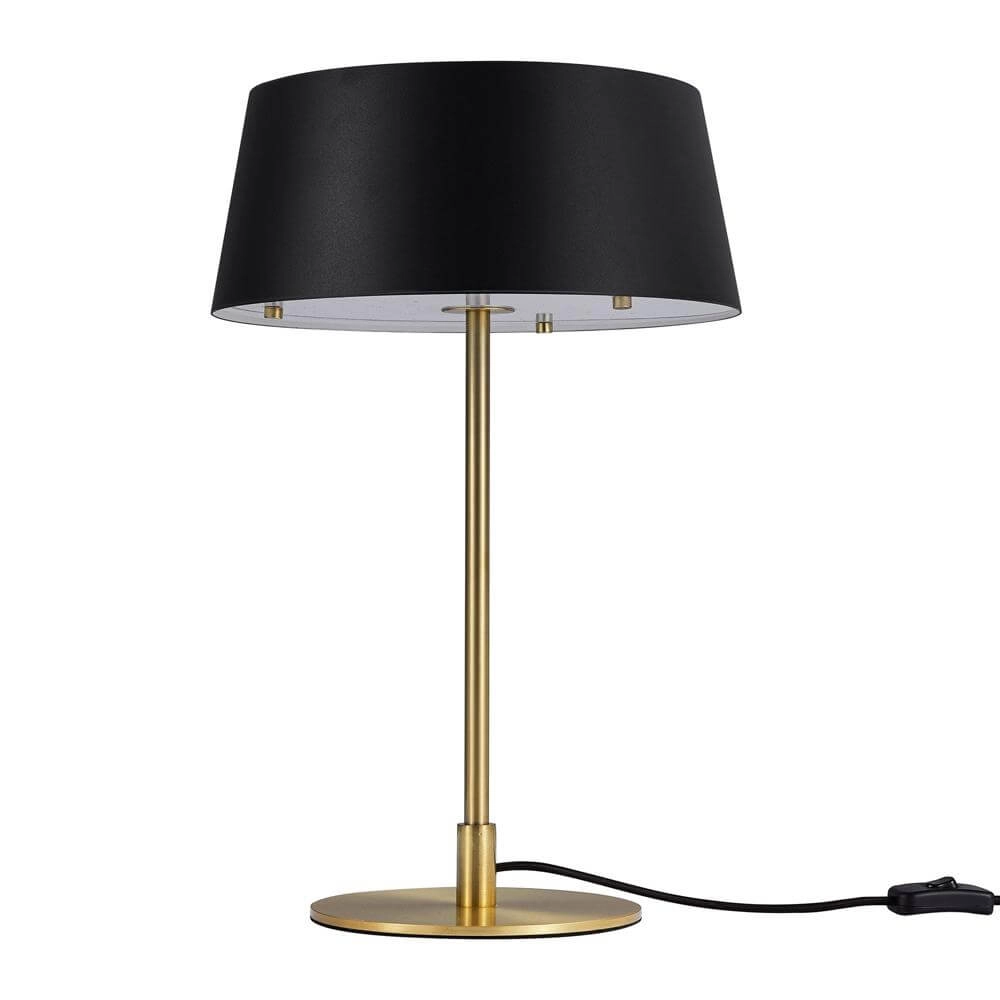 Sleek table lamp Clasi black Ø 29cm Nordlux 5704924015946