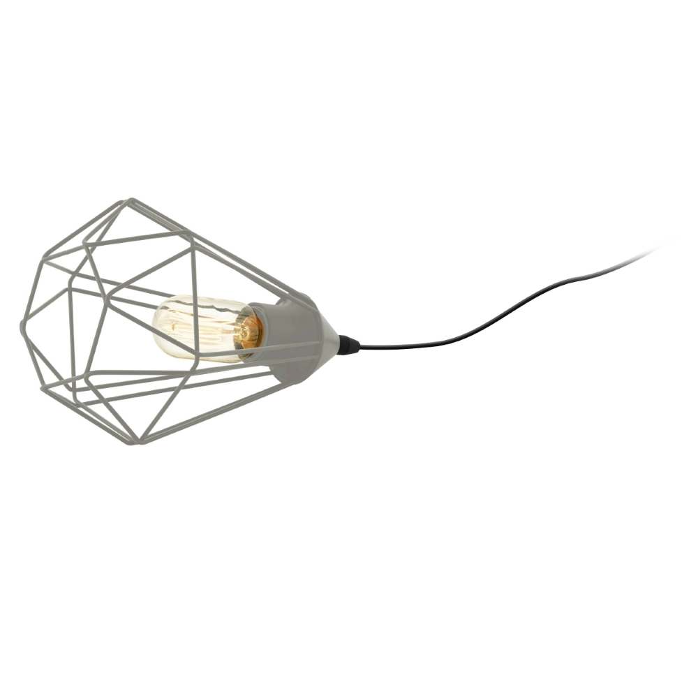Grey table lamp Tarbes design