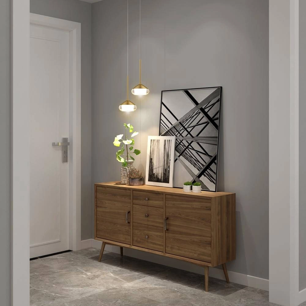 Design pendant lamp Phoenix gold Ø 11.6cm Artdelight 8720701101098