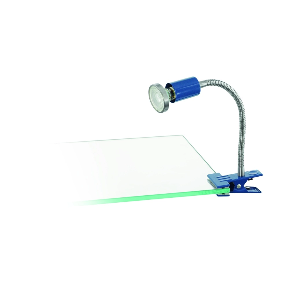 Clamp light Litos blue