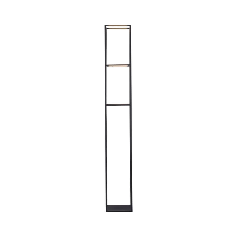 Sleek floor lamp Conni black