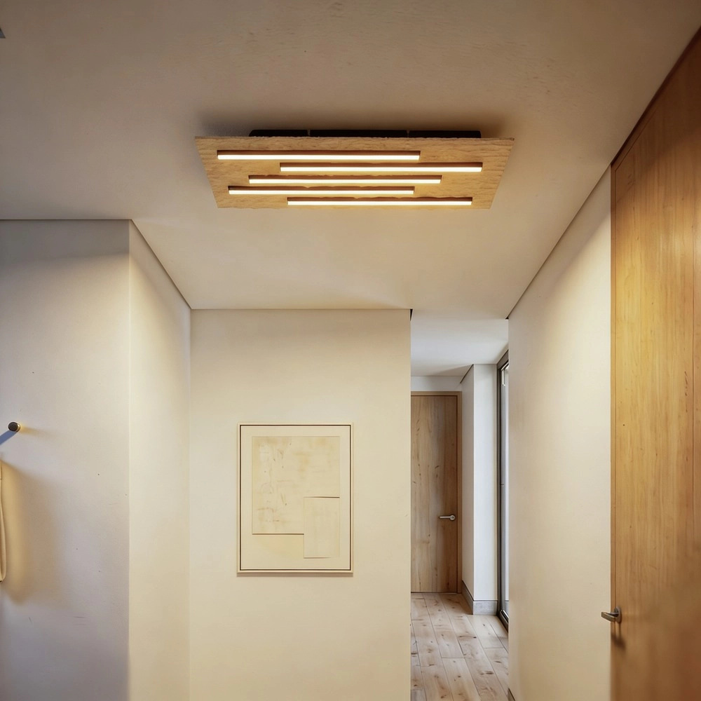 Ceiling lamp Campomarino sand brown 60cm
