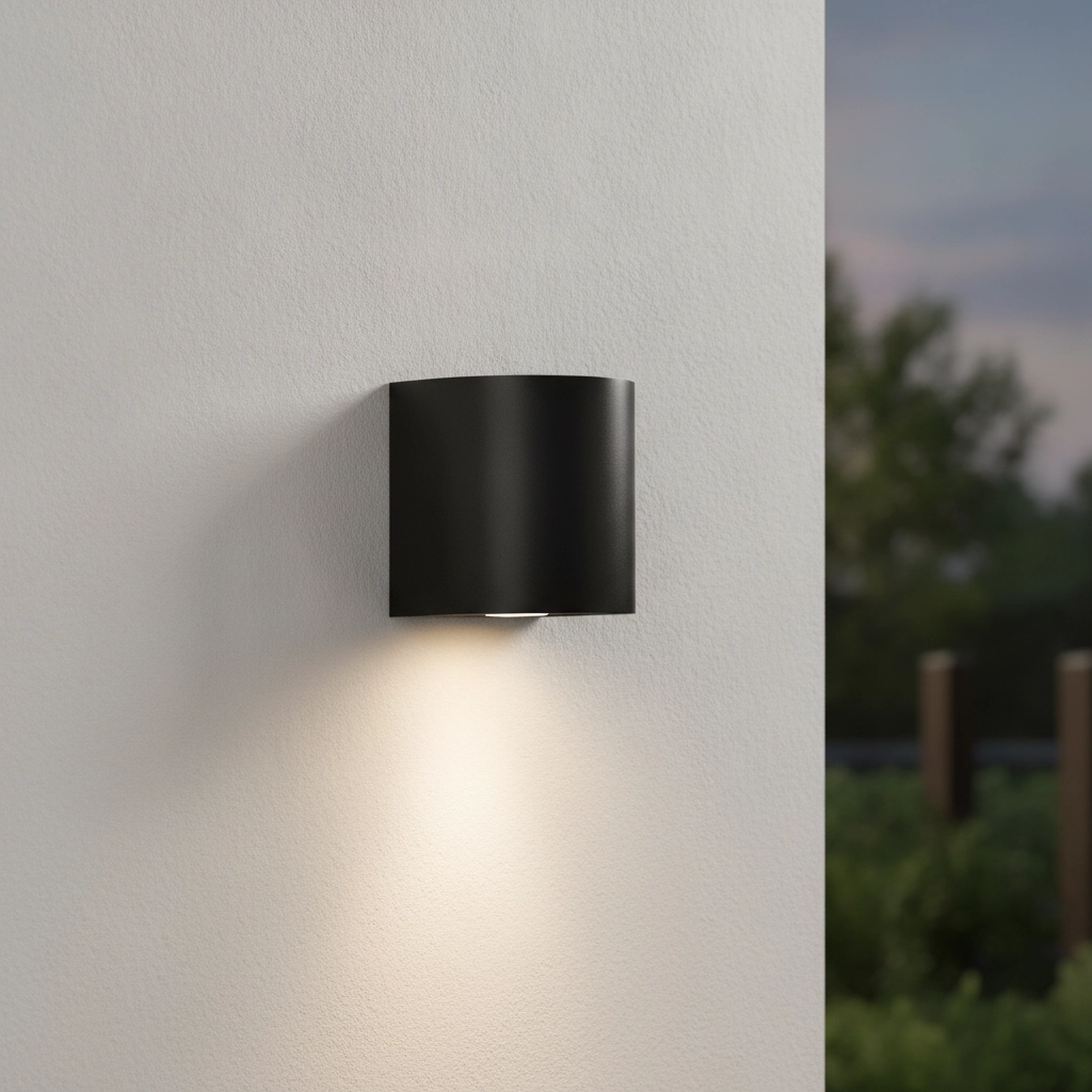 Downlighter York black
