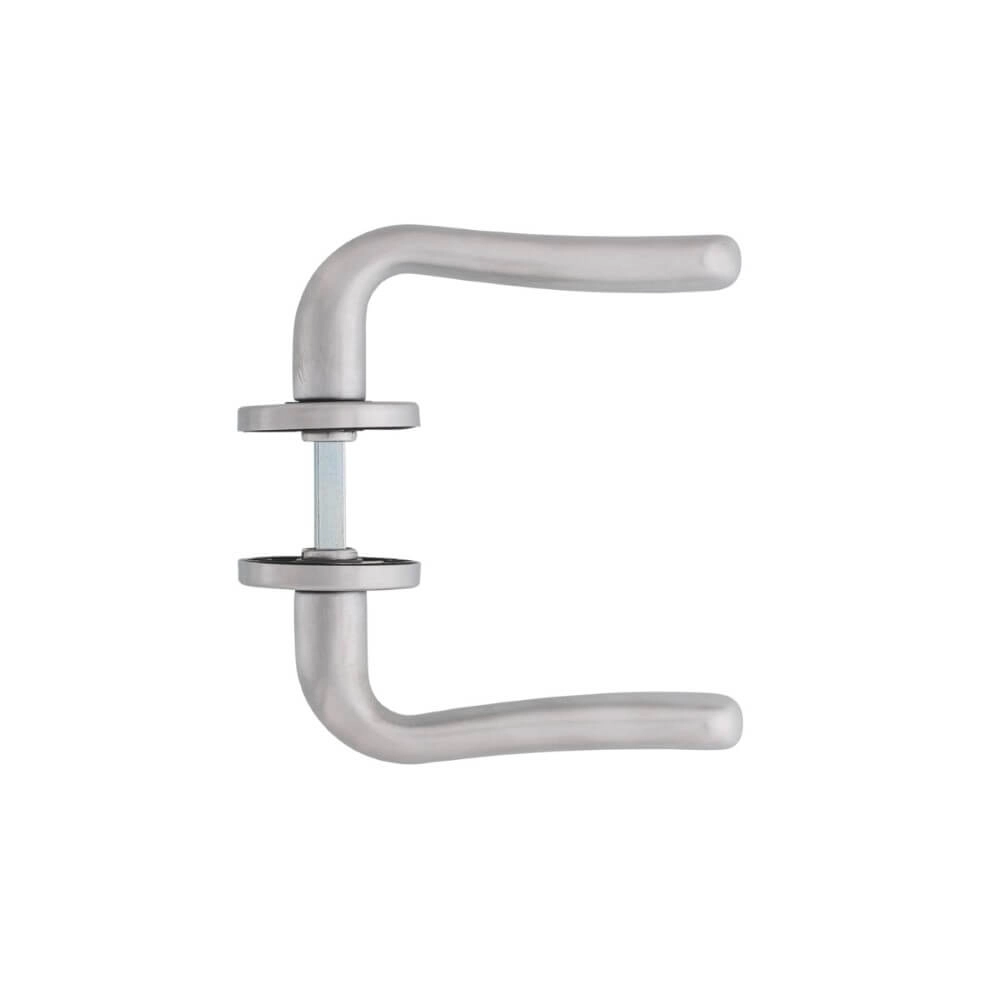 Classic door handle Saturnus matt chrome Intersteel 8714186090602