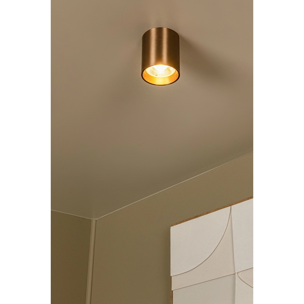 Surface-mounted spot Straxx champagne Ø 8cm Premium by Lucide 5411212552747