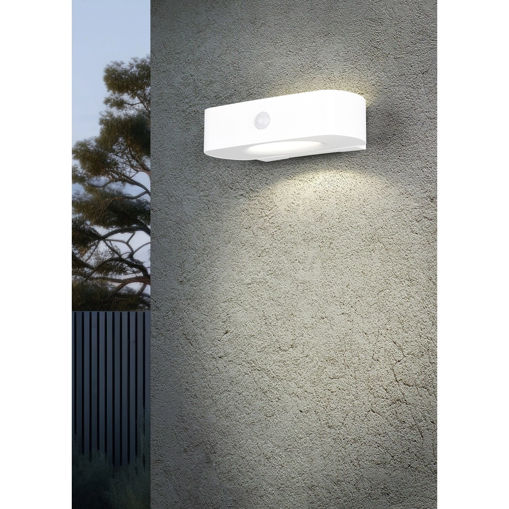 Solar wall lamp Bilbao White Hybrid Trio 4017807648041