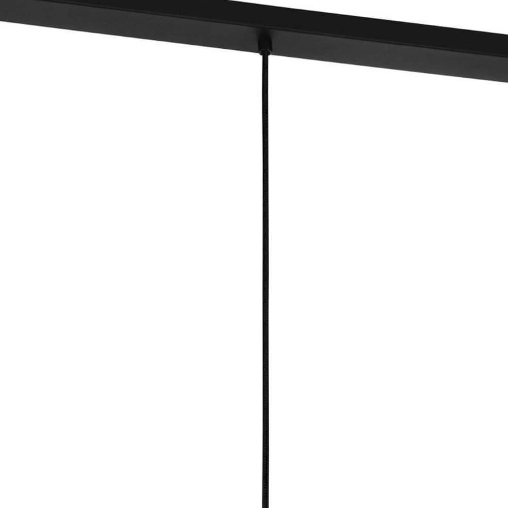 Fabric 3-light pendant lamp Barlaston Eglo 9002759439620