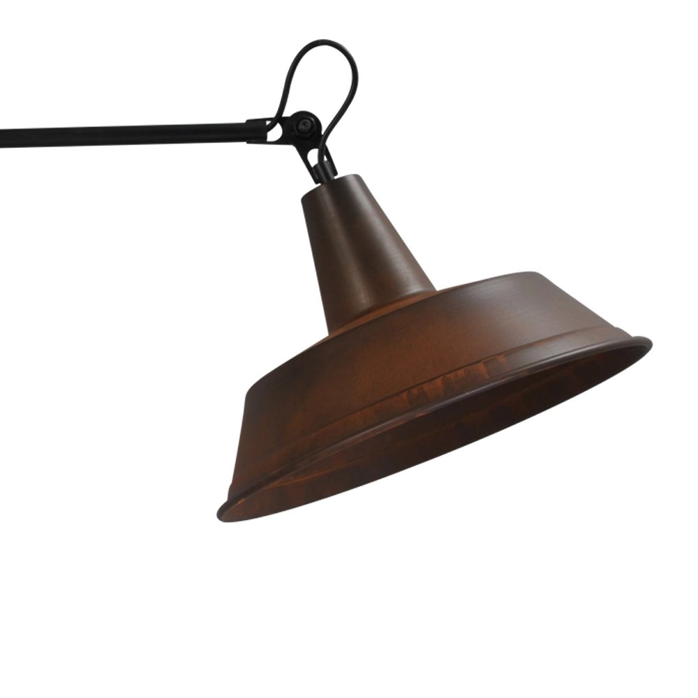 Wall reading light Industria Rust Masterlight 8718121235912