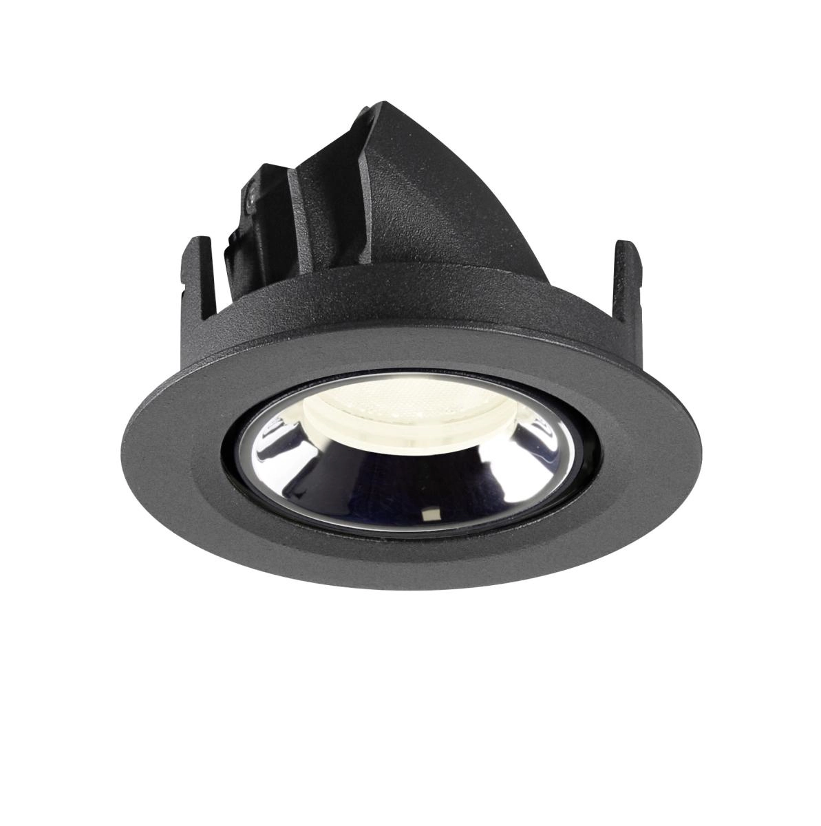 Recessed spotlight Numinos Gimble XS black/chrome 4000K - 40deg SLV 4024163306874