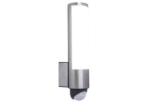 Wall lamp Leda Stainless steel design with sensor