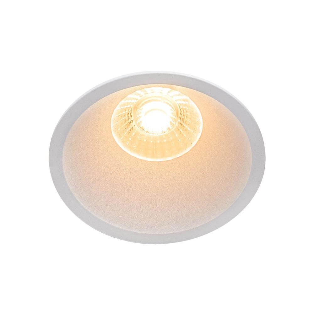 Round recessed spotlight Albric white Nordlux 5704924016141