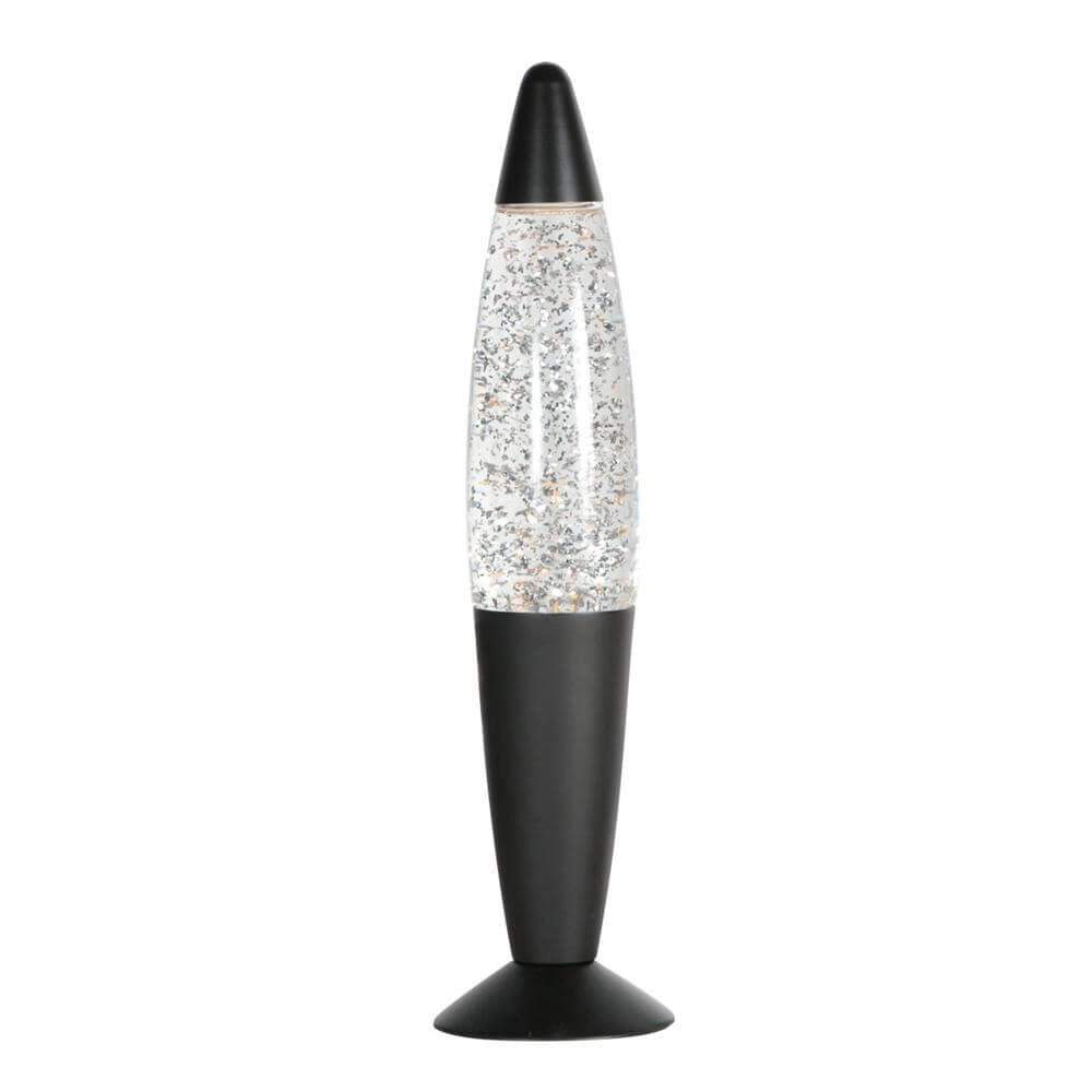 Lava lamp Volcan black